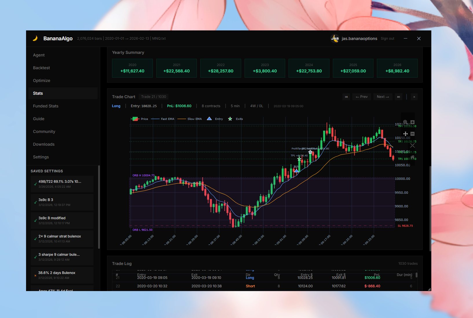 BananaAlgo screenshot 6